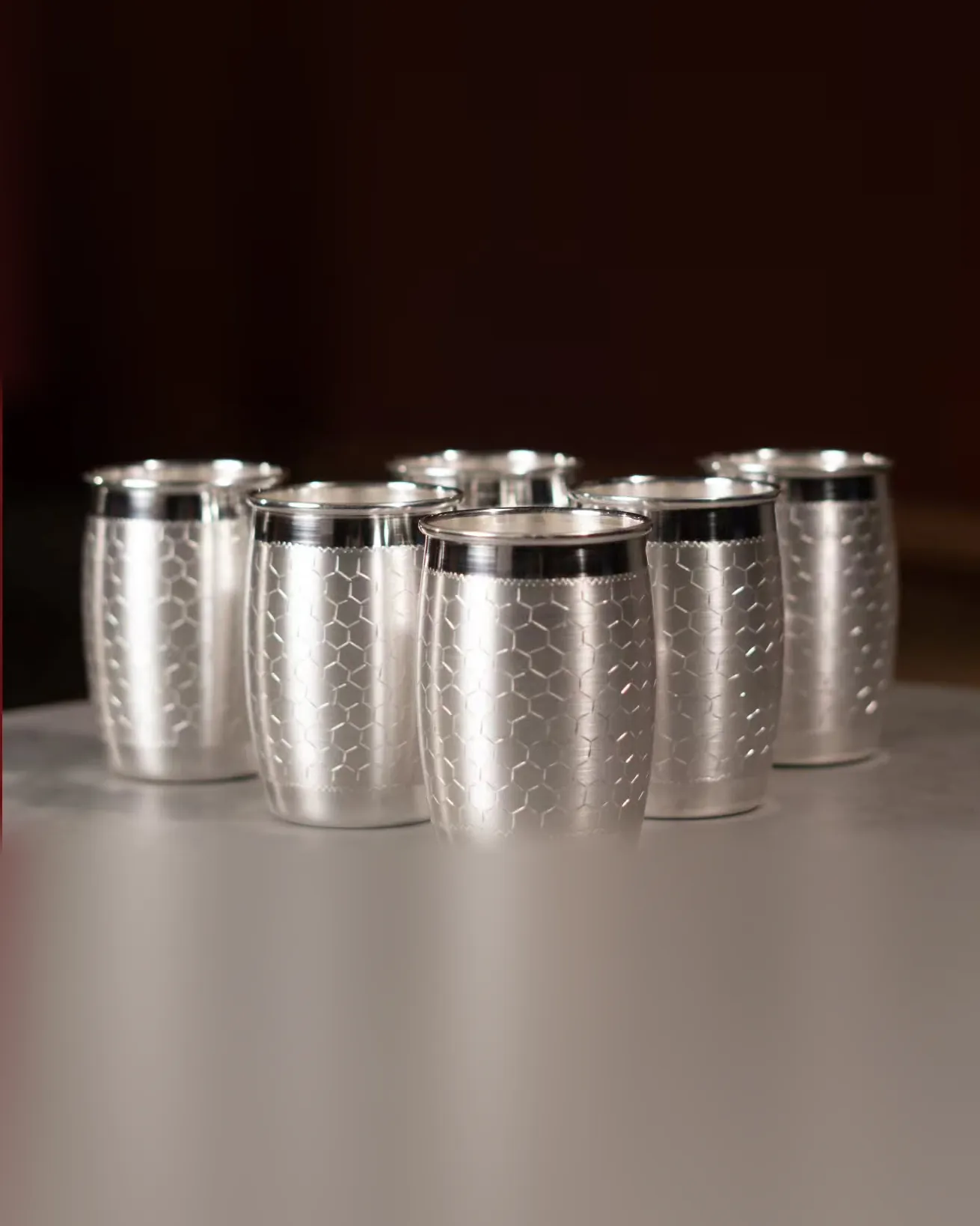 Pure Silver Glass